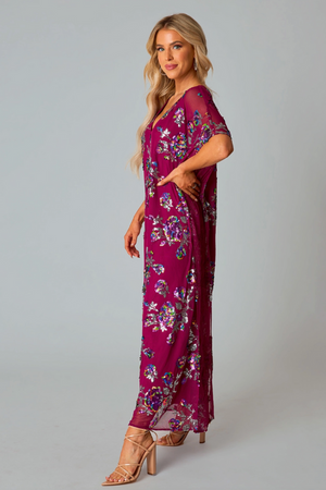 Atlas Sequin Caftan