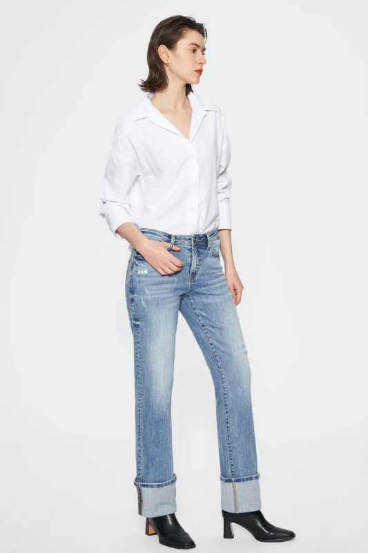 Flora Mid Rise Cuff