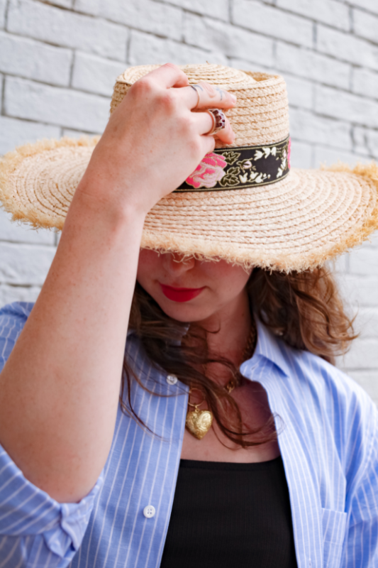 Golightly Boater Hat