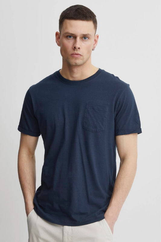 Nasir Pocket Tee - Dress Blues