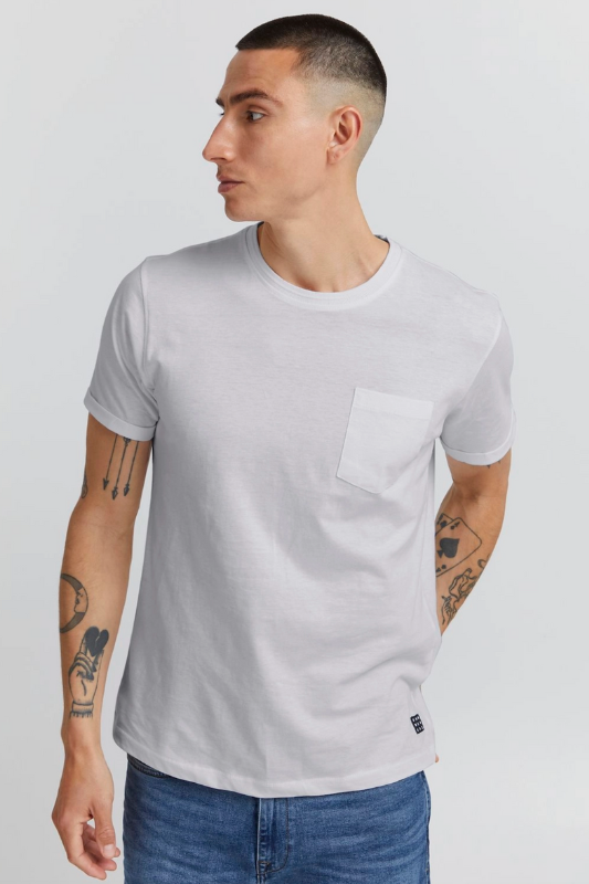 Nasir Pocket Tee - White