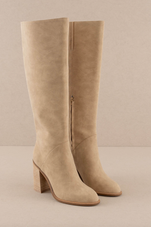 Shiloh Knee High - Khaki