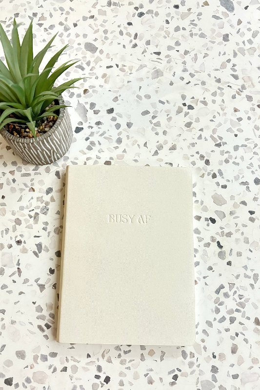 Busy AF Soft Cover Journal