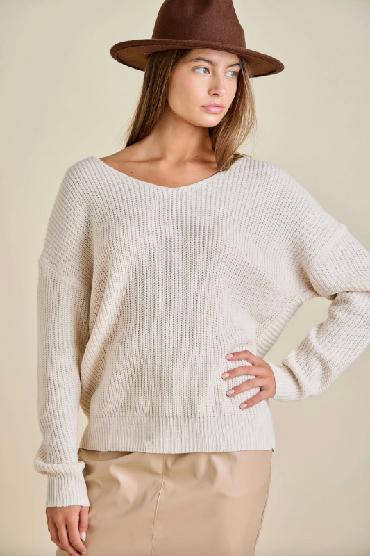 Carly Twist Sweater