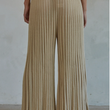 Load image into Gallery viewer, Demi Sweater Flare Pant- Tan
