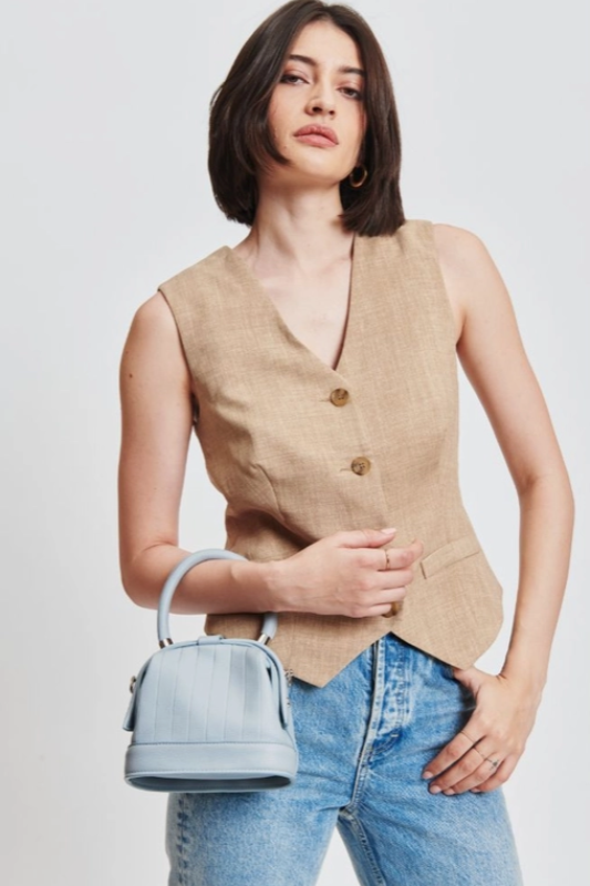 Charmaine Crossbody - Sky Blue