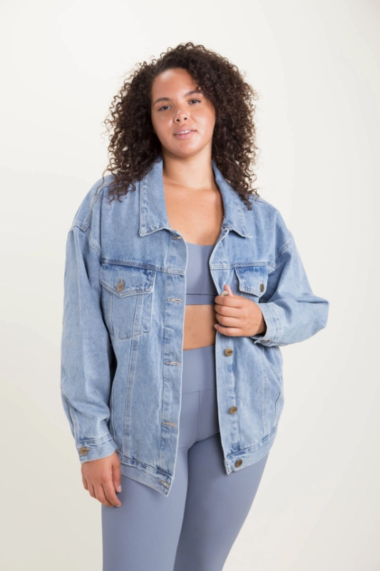 Cleo Denim Jacket - Plus