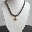 Load image into Gallery viewer, Single Pendant Cord Necklace
