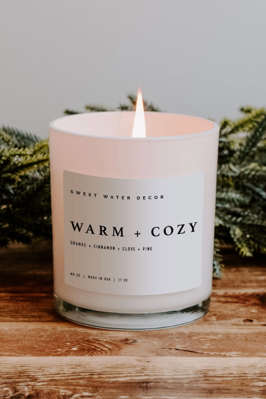 Warm+Cozy Candle