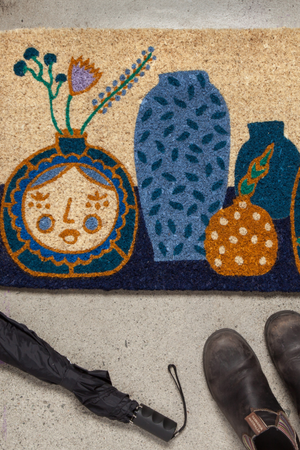 Still Life Coir Doormat