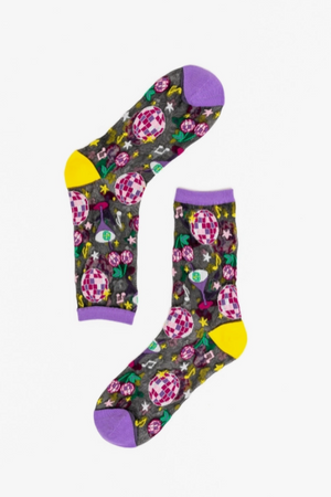 80's Disco Sheer Sock