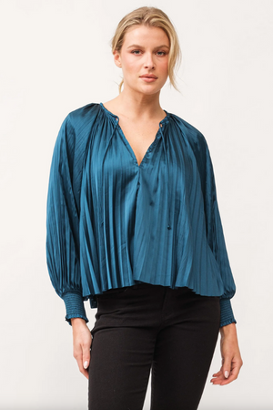 Deletta Blouse - Teal<br>***Last One***