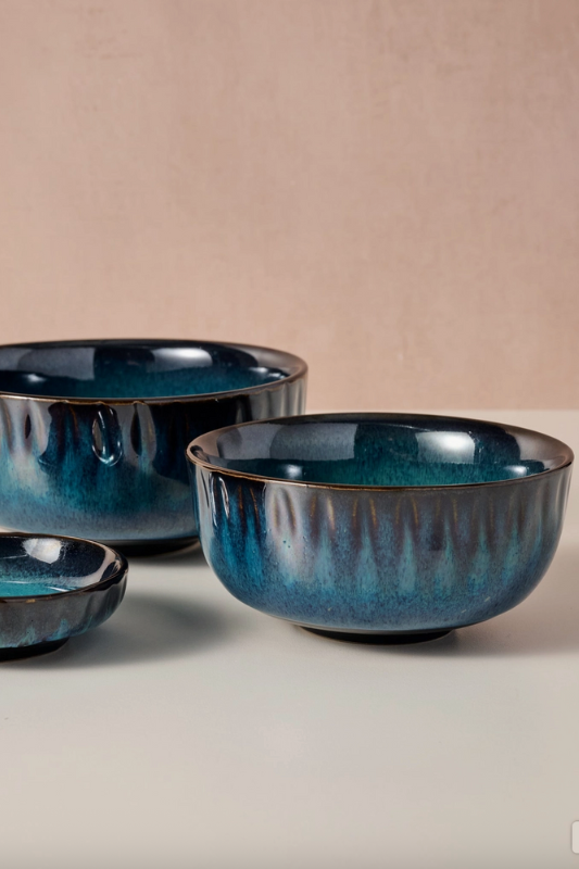 Drip Glaze Bowl