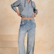 Load image into Gallery viewer, Yasmine Sweatpant Jean
