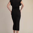 Load image into Gallery viewer, Evelyn Midi Dress- Black
