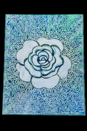 Renda Writer 16x20" Flower