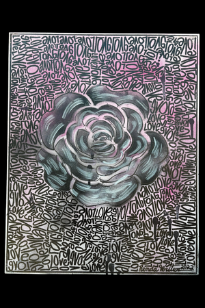 Renda Writer 16x20" Flower