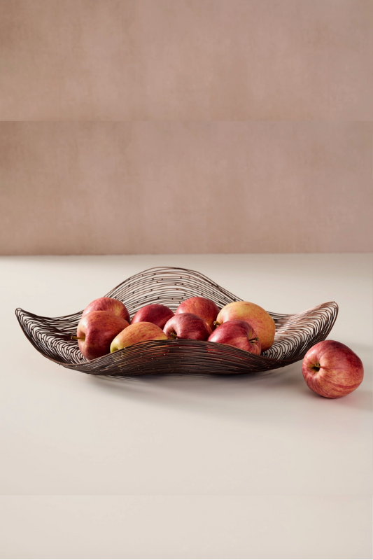 Wavy Wire Bowl