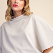 Load image into Gallery viewer, Ivy Mock Neck Top - Cream

