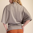 Load image into Gallery viewer, Ivy Mock Neck Top - Mocha
