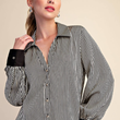Load image into Gallery viewer, Rachel Striped Button Down
