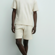 Load image into Gallery viewer, Jackson Textured Short- Ivory
