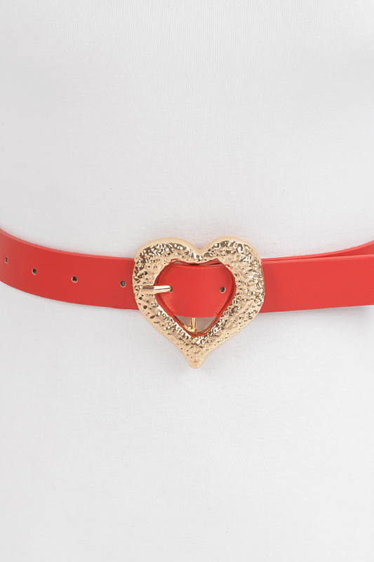 Heart Buckle Belt