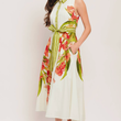 Load image into Gallery viewer, Victoria Printed Midi Dress
