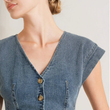 Load image into Gallery viewer, Tisha Denim Top
