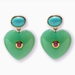 Load image into Gallery viewer, Lucky Heart Earrings
