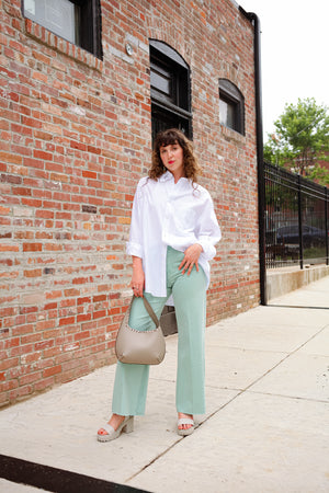 Lauren Boyfriend Shirt - White Linen