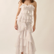 Load image into Gallery viewer, Jenna Ruffle Dress - White
