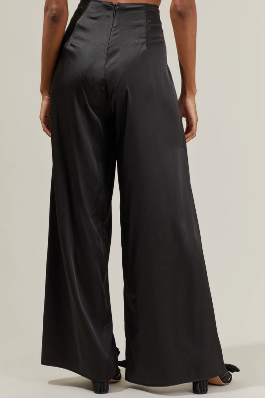 Norah Satin Wrap Pants