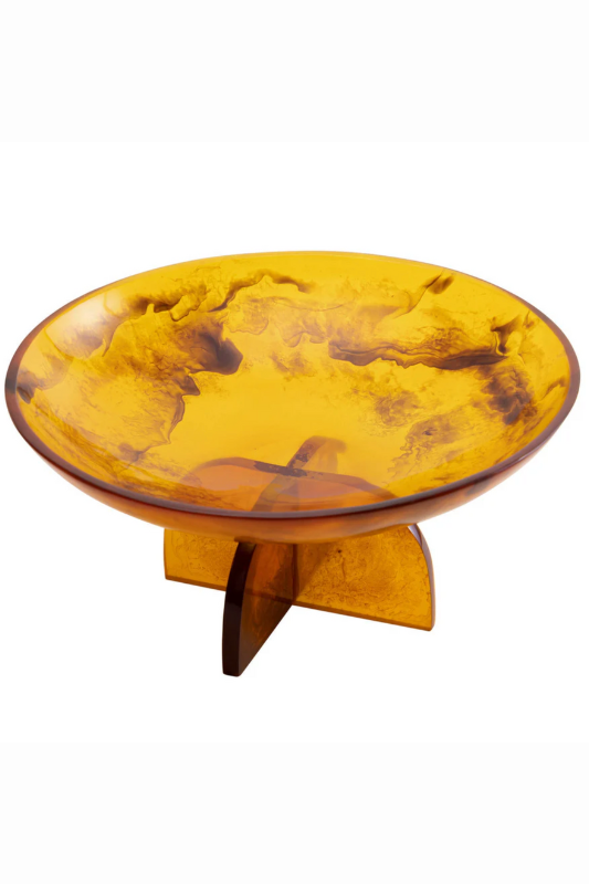 Lucente Resin Fruit Bowl