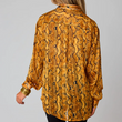 Load image into Gallery viewer, Portia Snake Long Sleeve Top
