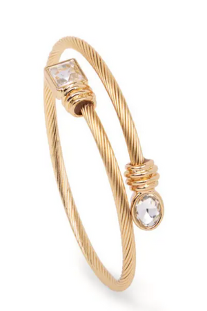 Golden Twist Cuff