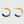 Load image into Gallery viewer, Ombre Shimmer Hoop
