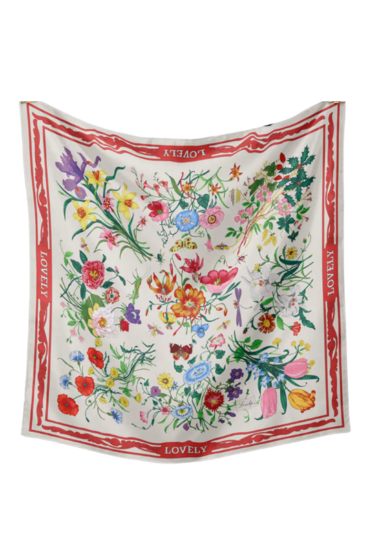 Lovely Floral Scarf