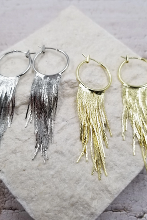 Gaia Fringe Earrings