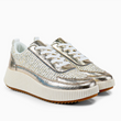 Load image into Gallery viewer, Jessy Patched Sneaker - Gold
