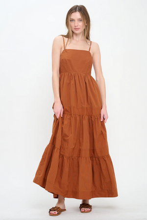 Terracotta Ridge Maxi Dress