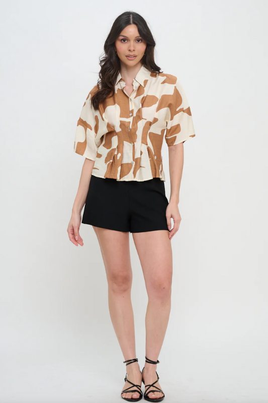 Terracotta Drift Shirt