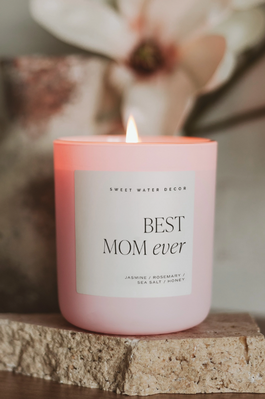 "Best Mom Ever" 15 oz. Candle