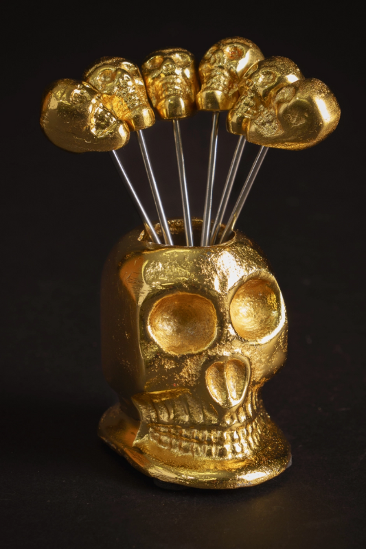 Skull Cocktail Picks
