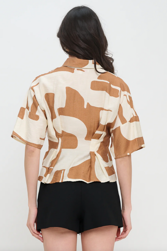 Terracotta Drift Shirt