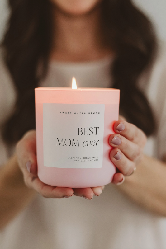 "Best Mom Ever" 15 oz. Candle