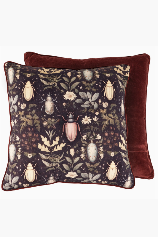 Beetles Pillow