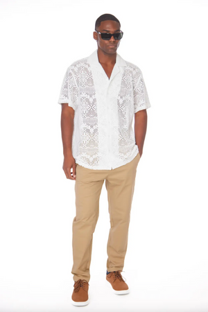 Raul Crochet Shirt