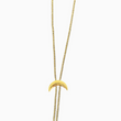 Load image into Gallery viewer, Crescent Moon Bolo Necklace
