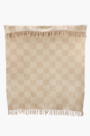 Checkerboard Throw